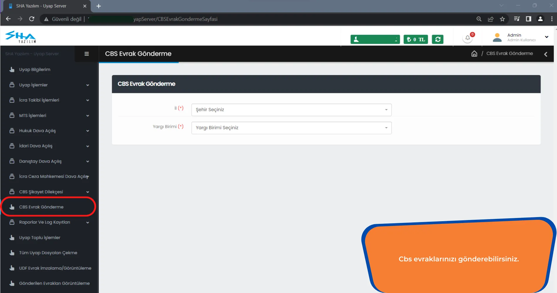 UYAP Avukat Portal Taraf Bilgisi Sorgulama
